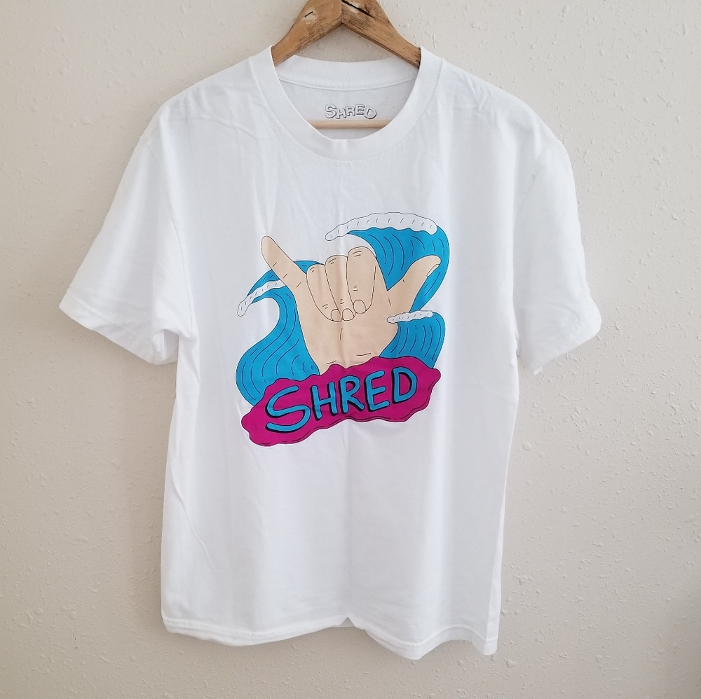 Shred Hand Logo Graphic Band Tee
